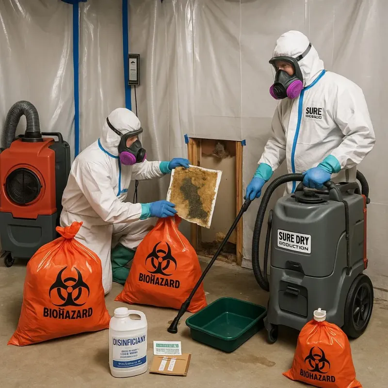 Contaminated Water Handling Protocols process in Green, OR