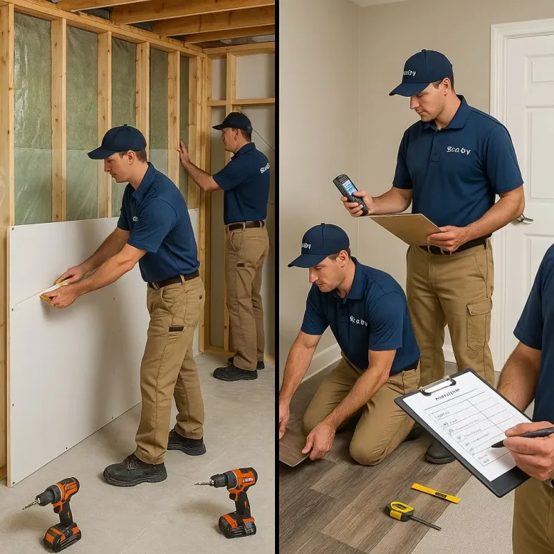 Repairs and Reconstruction process in Green, OR